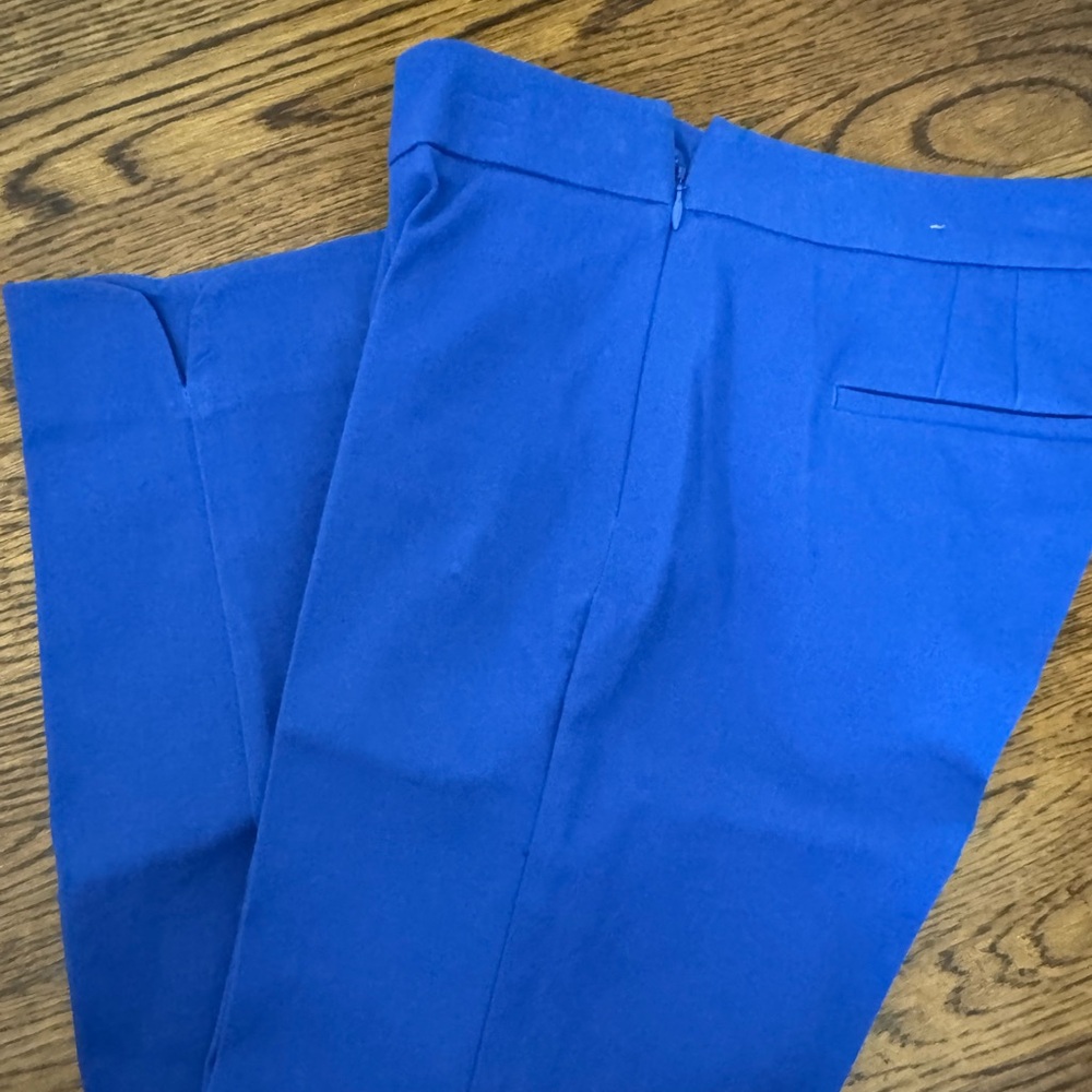 Women Ankle Blue Pants